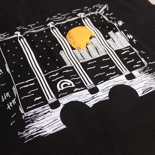 Defeua COPY & RIGHTS shopper in cotone biologico su topolino e i diritti d'autore