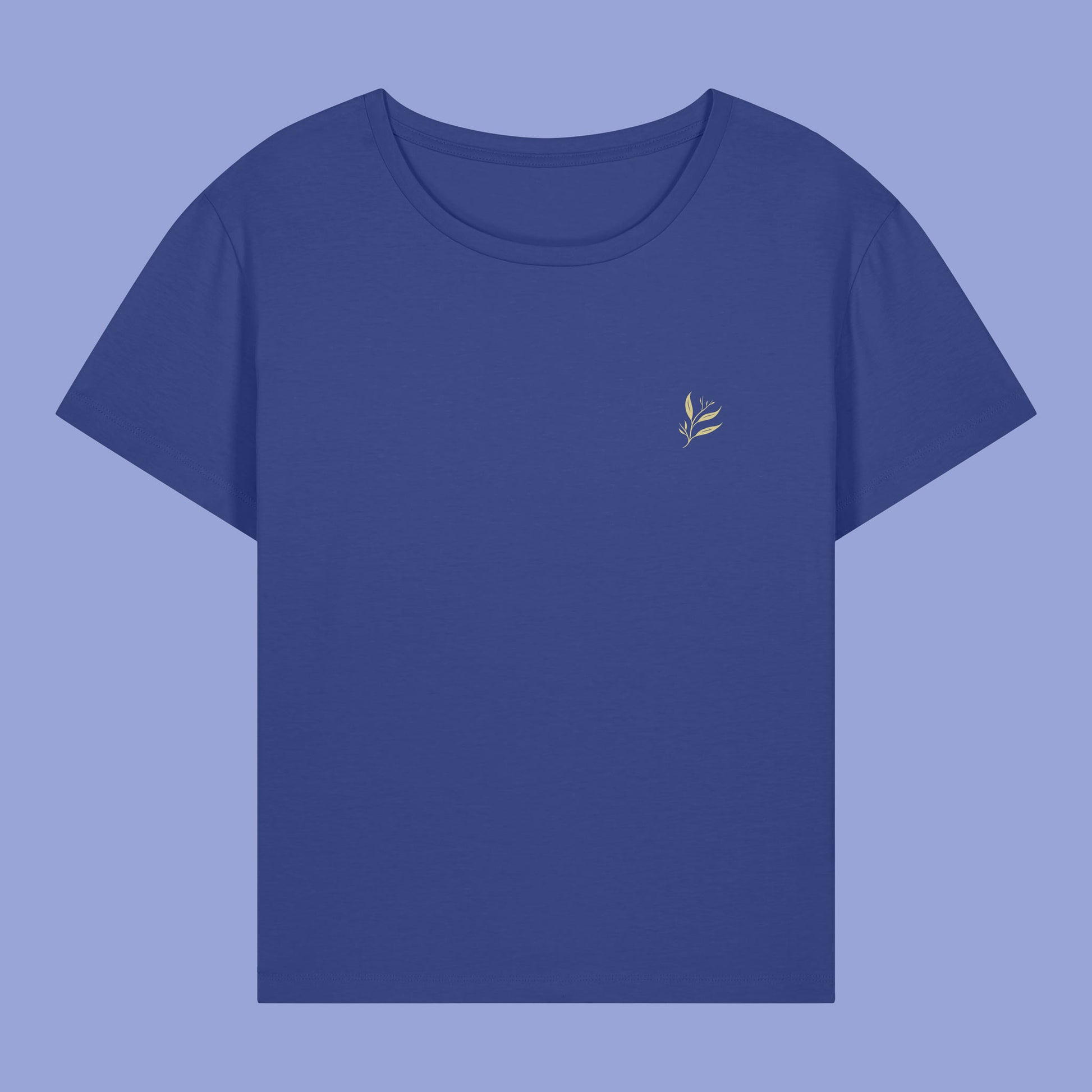 Defeua FEMMES, la t-shirt gen Z da donna sulla potenza e il valore della femminilità - colore crepuscolo - 100% cotone biologico