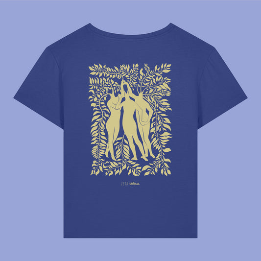 Defeua FEMMES, la t-shirt gen Z da donna sulla potenza e il valore della femminilità e della solidarietà tra donne