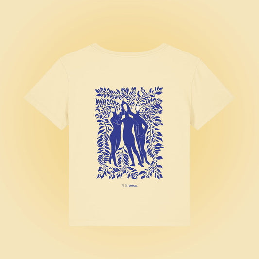 Defeua® FEMMES T-shirt generazione Zeta sulla solidarietà femminile - 100% cotone biologico