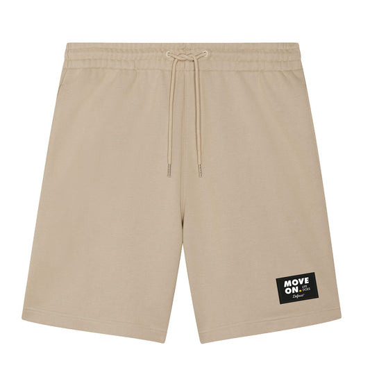 Defeua® MOVE ON pantaloncino unisex in cotone biologico, colore deserto