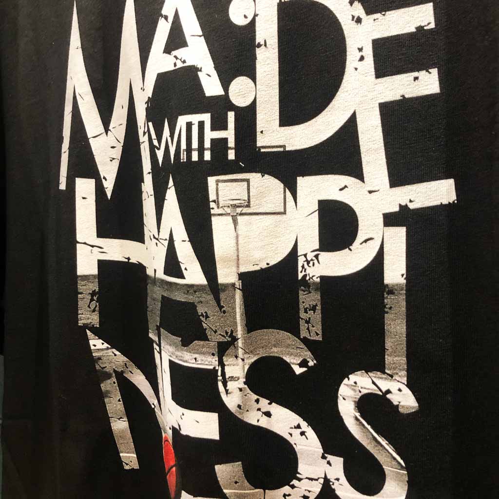 Defeua® "MWH Basketball", la maglietta sulla pallacanestro e la felicità di un tiro a canestro