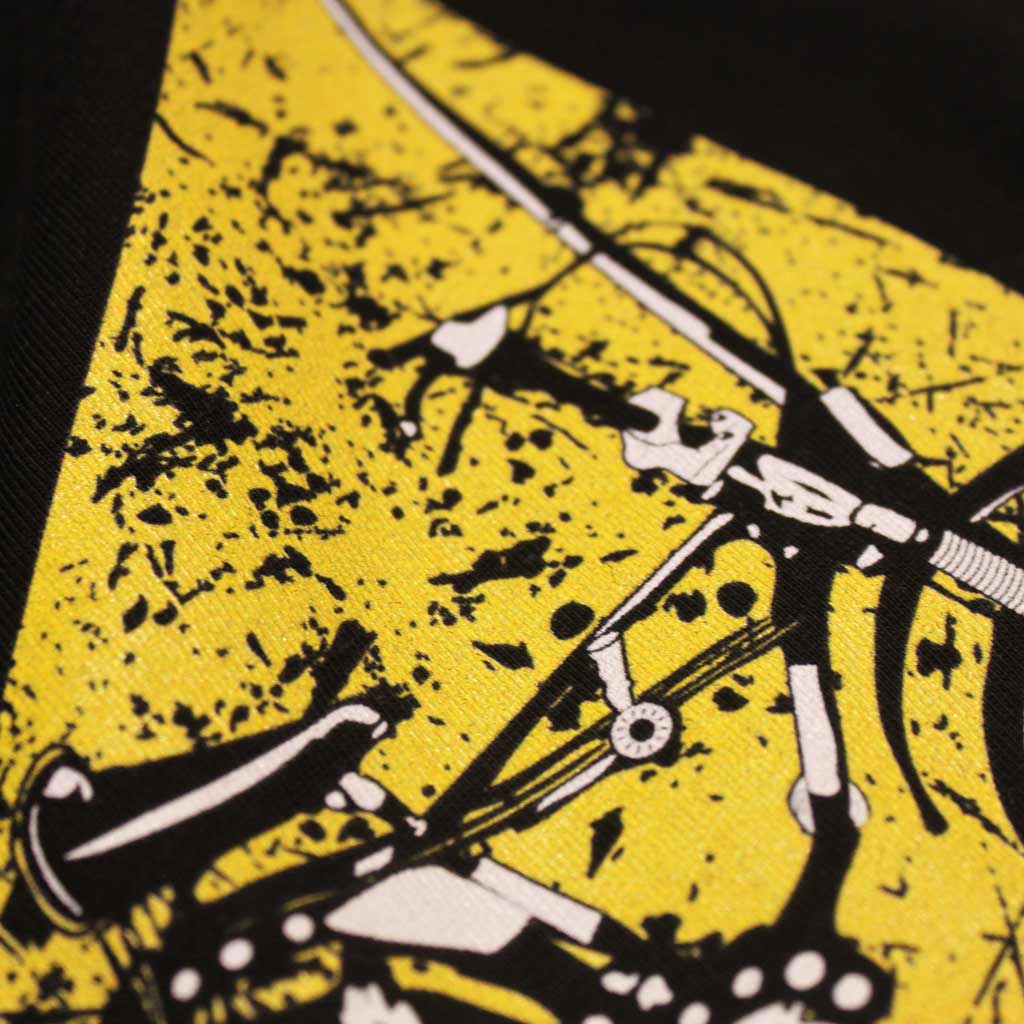 Defeua® RUDE , dettaglio maglietta bici Saltafoss