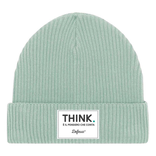 Defeua® THINK beanie pescatore, berretto in cotone biologico - Aloe