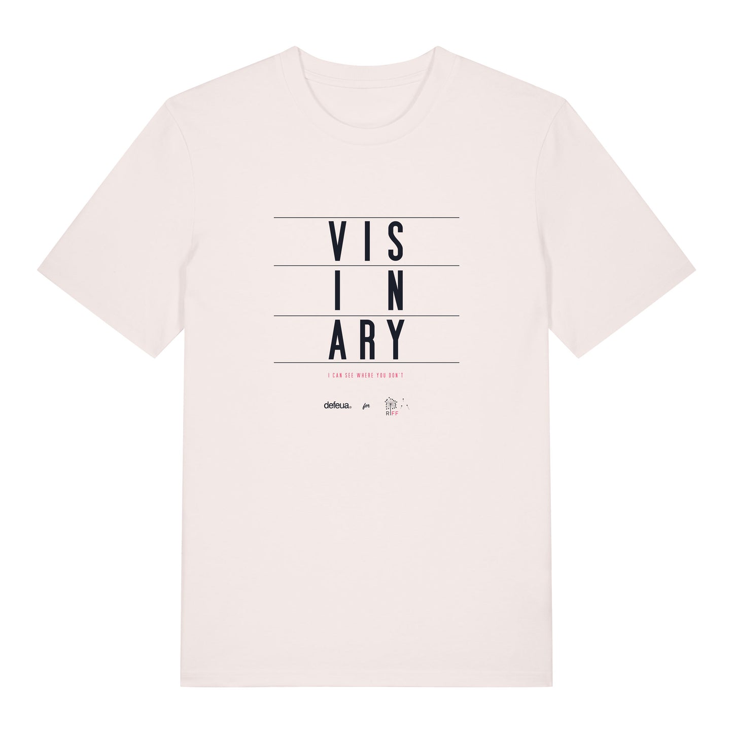 VISIONARY la t-shirt dei visionari, realizzata per il Riviera International Film Festival di Sestri Levante