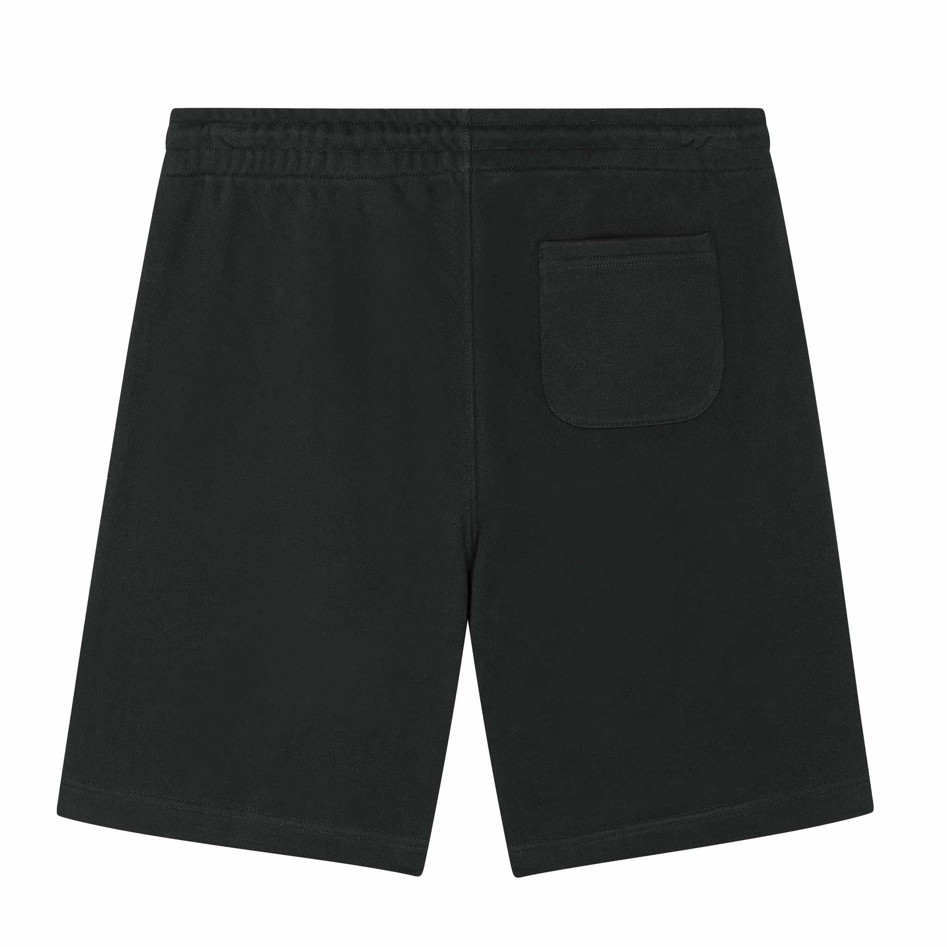 Defeua® MOVE ON retro pantaloncino cotone biologico colore nero, tasca esterna