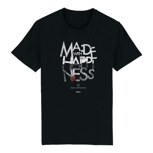 Defeua® "MWH Basketball", la t-shirt sul basket -100% cotone biologico