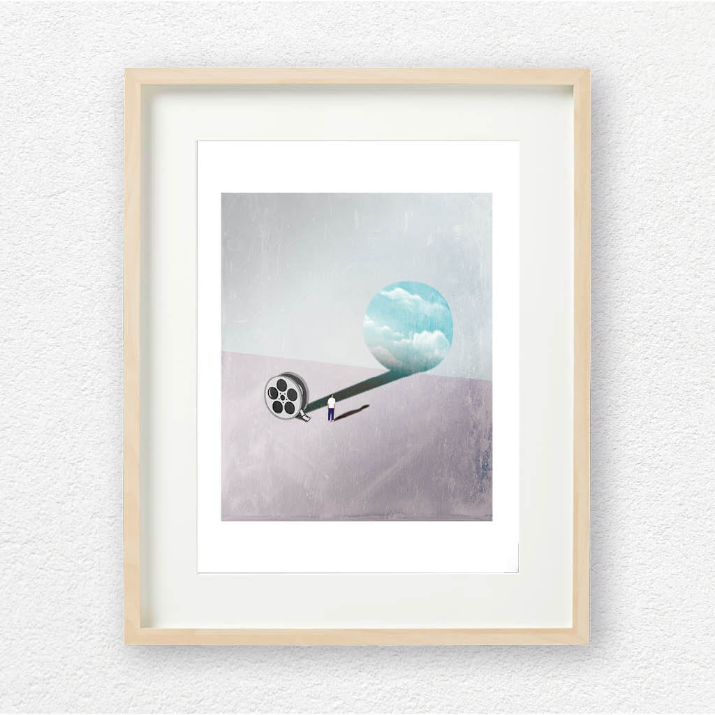 WONDER il poster del Riviera International Film Festival: il cinema è una macchina della meraviglia - 100% carta riciclata FSC