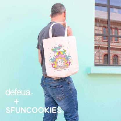Defeua® borsa recycled CAT-CALLING - Sfuncookies