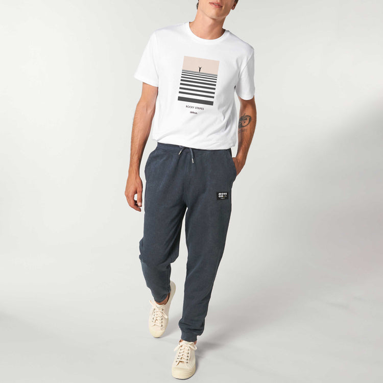 Defeua® MOVE ON pantaloni tuta cotone biologico tinto in capo
