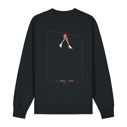 ABOVE, l'originale felpa in cotone biologico su Michael Jordan