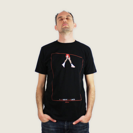 Defeua® Tshirt uomo ABOVE Jordan cotone biologico