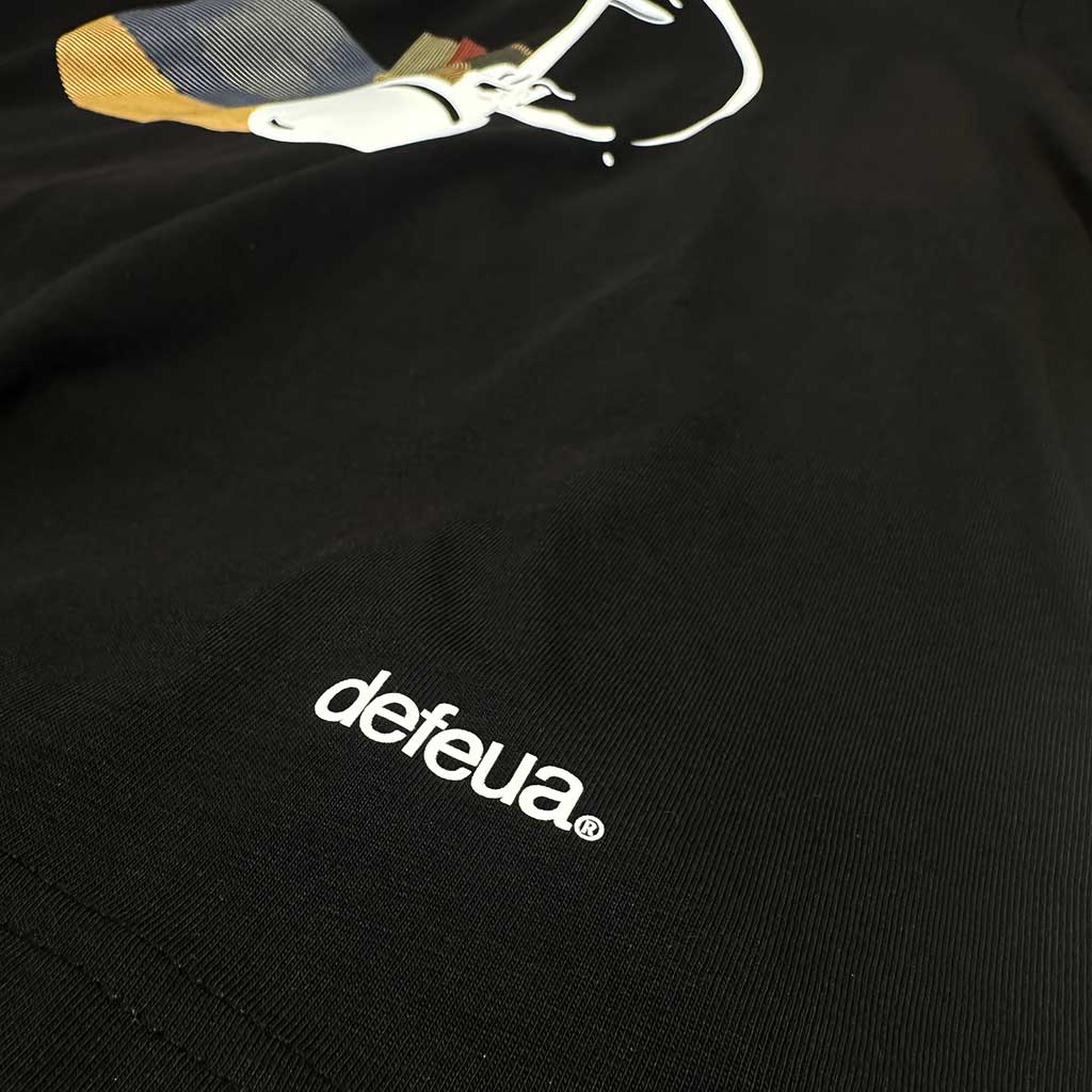 Defeua® BAY VIBES tshirt, dettaglio Logo Defeua®