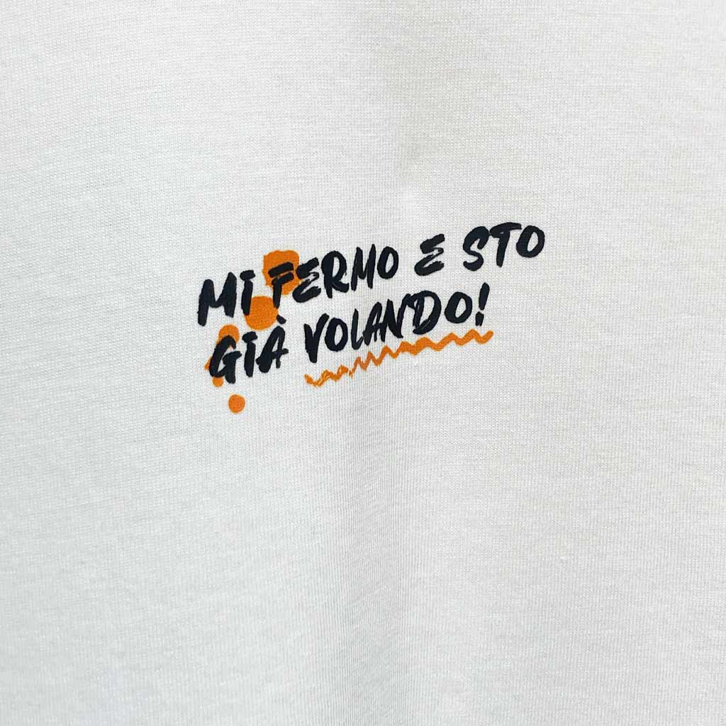 Defeua BREAK THE LOOP tshirt ansia dettaglio grafica frontale scritta