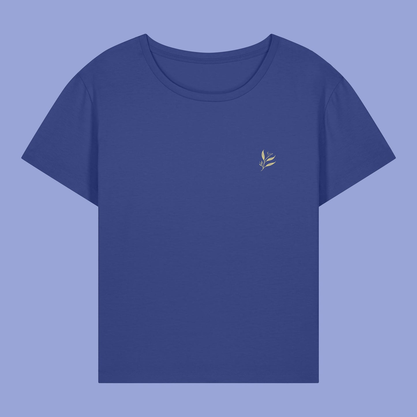 Defeua FEMMES, la t-shirt gen Z da donna sulla potenza e il valore della femminilità - colore crepuscolo - 100% cotone biologico
