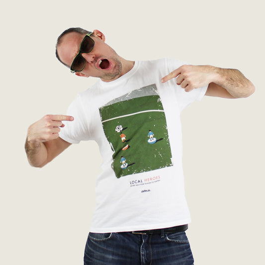 Defeua® LOCAL HEROES T-shirt organic Subbuteo calcio
