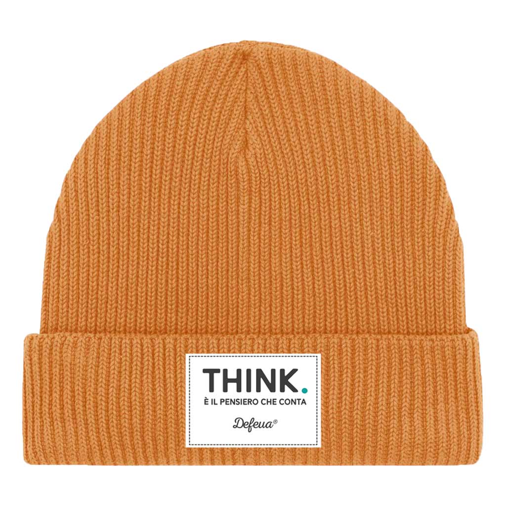 Defeua® THINK beanie pescatore, berretto in cotone biologico - Tramonto
