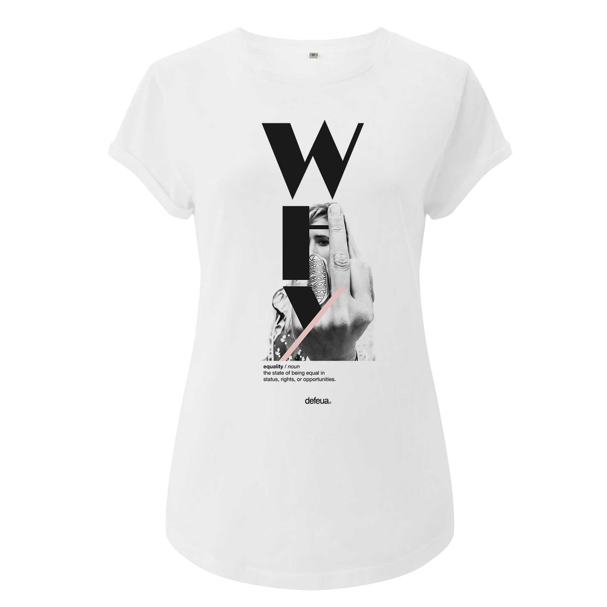 WHY, l'emozionante T-shirt da donna sulla gender equality – Defeua®  Sustainable Streetwear