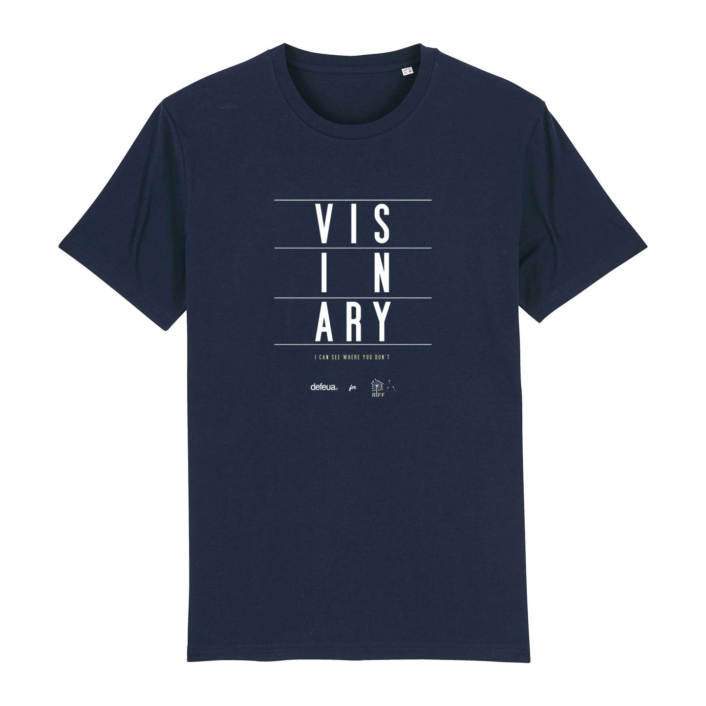 VISIONARY la t-shirt dei visionari, realizzata per il Riviera  International Film Festival