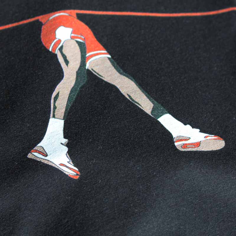  Defeua® dettaglio grafica ABOVE, la T-shirt dedicata a Michael Jordan